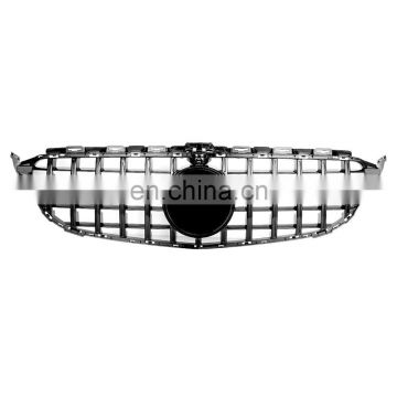 GTR Style Grille Black front grill 2015-2018 for Mercedes Benz C CLASS W205