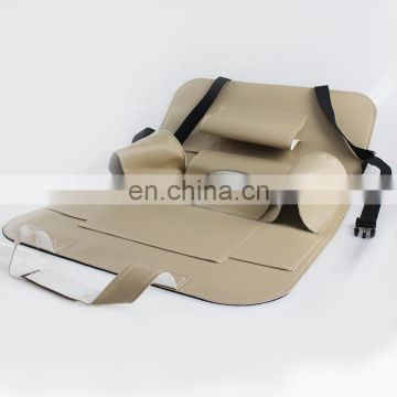 New design hanging pu leather backseat car seat organizer