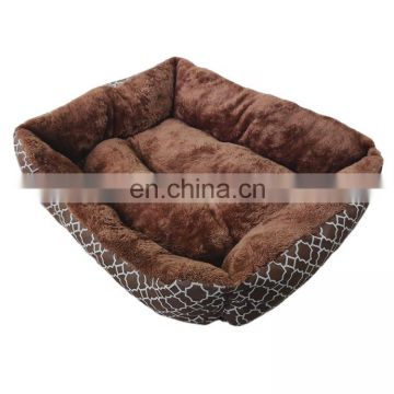 Soft Warming Pet Bed Wholesale Custom Size Luxury Comfy Calming Pet Dog Bed