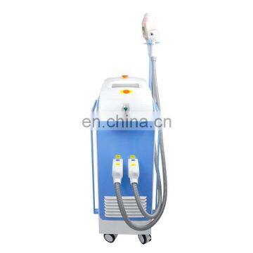 IPL Magneto-optical SHR Hair Removal + Q Switched Nd Yag Laser Tattoo Removal Machine