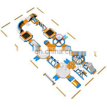 46m x 37m Giant Floating Aqua Park Playground Inflatable Water Obstacle Course For Adults photo-3