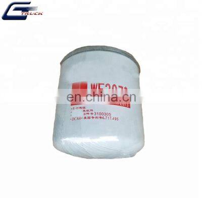 Diesel Engine Fuel Filter Oem WF2073 for Truck Model Water Filter