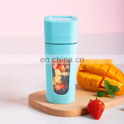 Amazing Hot Selling OEM 100W 4 Blades Portable Blender Mixer Usb Electric Fruit Juicer With 350ML Cup