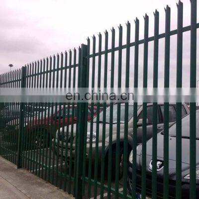 Custom Zinc Galvanized Steel Tubular Picket Fence photo-4