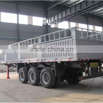 3 axles cargo semi trailer