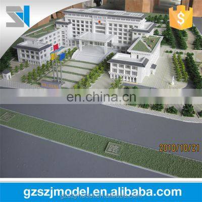 Government building model making, 3d miniature house model