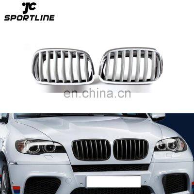 Glossy Front Hood Grill Auto Car Front Kidney Sport Grills For BMW E71 X6 Series E70 X5 Series