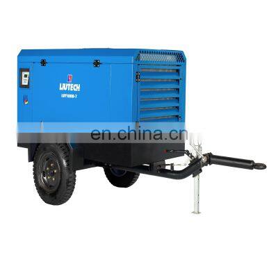 Liutech 55kw Silence Electric Portable Air Compressor Portable,portable Screw Compressor Outdoor Usage Equipment 10m3/min