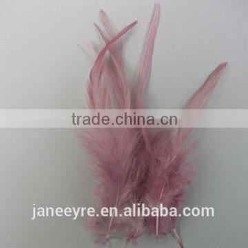Colorful Design Dyed Rooster Feather Cheap photo-3