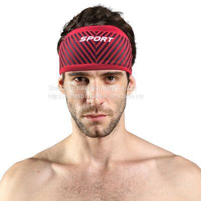 Supply Sports Headbands for Men, Mens Sweatband & Sports Headband Moisture Wicking Workout Sweatbands for Running, Cross Training, Yoga and Bike Helmet Friendly photo-2