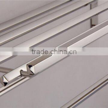 Wesda Made in China Stainless Steel Shelf Towel Rack Bathroom A082 photo-5