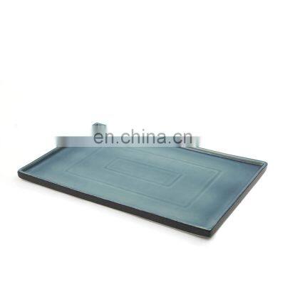 Nordic Art Restaurant Home Table Porcelain Ceramic Serving Tray photo-2