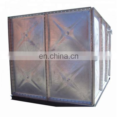 Steel tank water galvanized livestock water tank supplier price