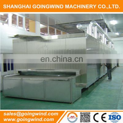 Automatic IQF shock freezer machine fruits vegetables foods instant freezer tunnel machinery good price for sale