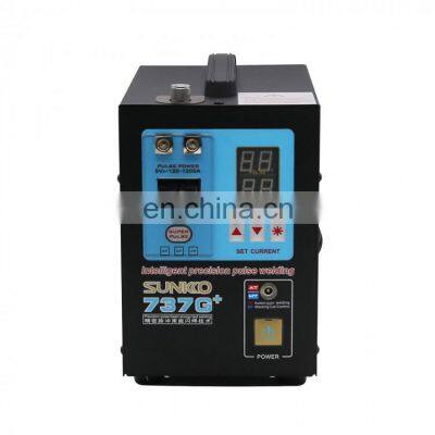 737G+ 110V 4.3KW Spot Welder Welding Machine with S-70BN Welding Pen for 18650 Battery Pack