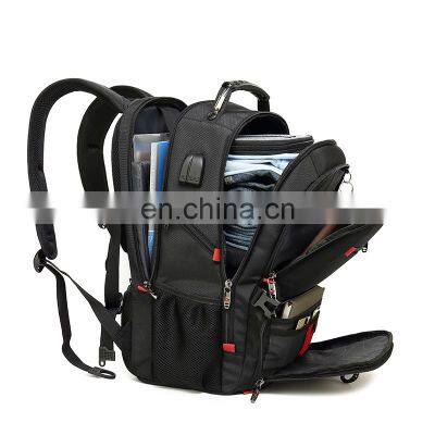 High-capacity backpack for men  large nylon business laptop bag  travel backpack for wholesale