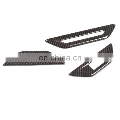 For Land Rover Discovery Sport L550 2020 ABS plastic Chrome/Carbon Fiber Seat Memory Button Frame Trim Interior Car Accessories