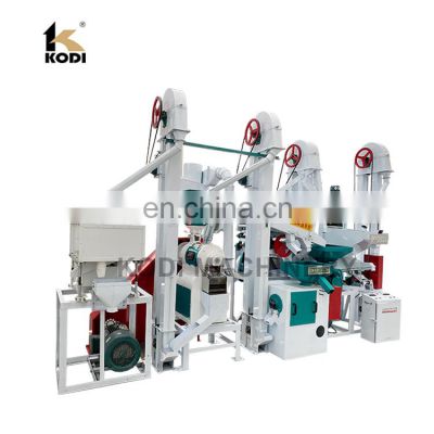 KODI NZJ15/15A Complete Set Industrial Rice Mill Machine For Processing Line