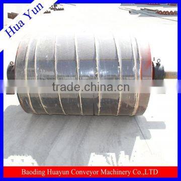 Customized rubber coated drive pulley for material handling