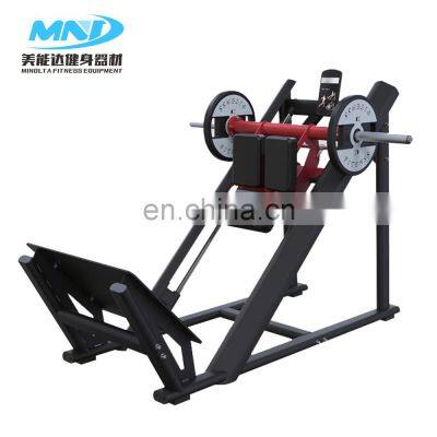 Province Fitness Equipment for Gym PL57 Linear Hack Squat Popular Strength Machine for Bodybuilder Material Heavy Duty