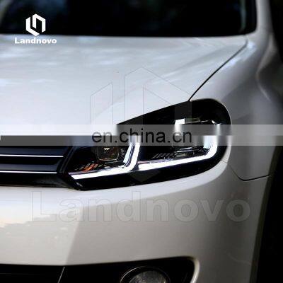 Landnovo Headlights for VW Golf 6 to 7.5 2010-2012 Led Head Lamp Assembly PLUG & PLAY
