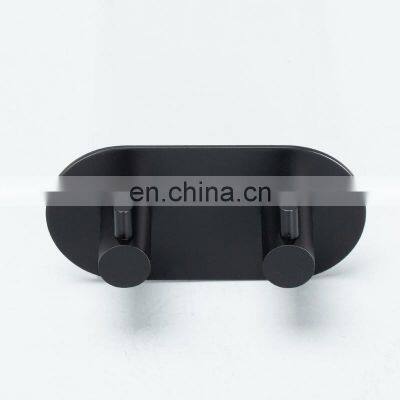 Direct Factory Supply Customized Logo Double Heads Hook Towel Wall Door Mounted Hanger For Kitchen Bathroom photo-3