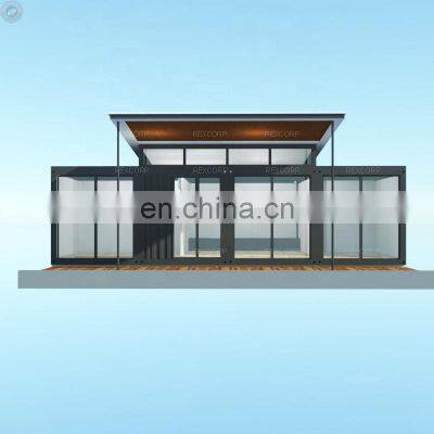 20ft Modular Shipping Container Office Malaysia Modular Container Office Building Sales Center Construction photo-2