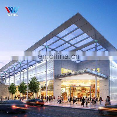 Factory supply affordable party hall Prefabricated steel structure wedding hall indoor design for sale