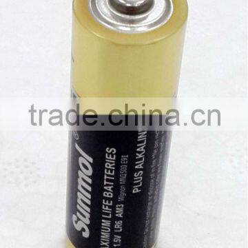 1.5V pile alcaline Lr6 aa am3