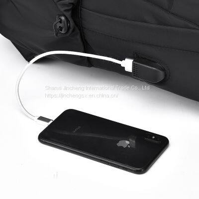 USB Charging Port Large Capacity Waterproof Wear-proof Laptop Backpack