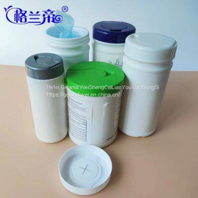 Grande Disposable Wet And Dry Towel Reticulate Pattern Customized Non-woven Fabric Soft Towel Roll photo-2