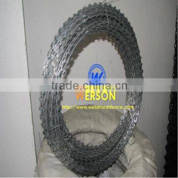 Werson Hot Dipped Galvanized Welding Concertina Wire photo-3