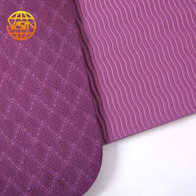 Eco Friendly Non-Slip Anti Skid Pilates Tpe Yoga Matewedoos Eco Friendly Yoga Mat Gym Fitness Sports photo-5
