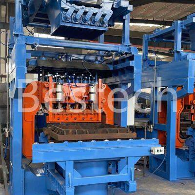 Машина для песчаной формовки с многорымчатым клапанным приводом photo-5