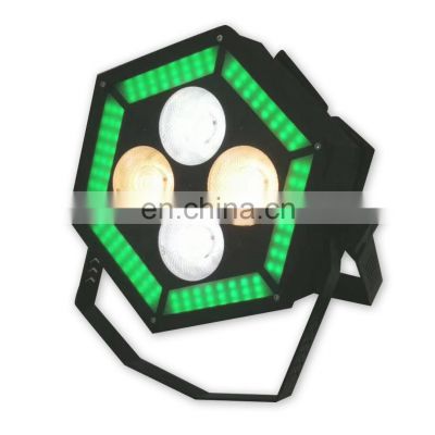 Dj Disco 4x50W Led Pixel Blinder Light Cold White Led Par Light Club Lights