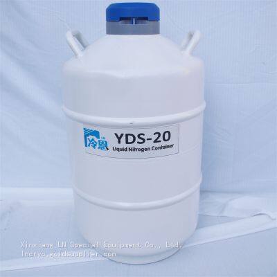 Cryogenic Storage Liquid Nitrogen Tank of Laboratory Frozen Vaccine Embryo Yds-20-80 photo-3