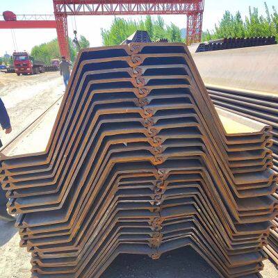 Steel Sheet Pile Type 2 Type 3 Type 4 for Retaining Wall