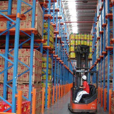 Robustes Drive-in-Palettenregalsystem für die hochdichte Lagerung in Lagerhäusern