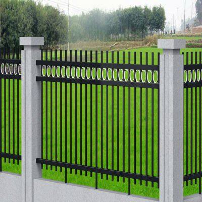 Galvanized Steel Wrought Iron Fence Panels for Garden Decoration and Safety photo-5