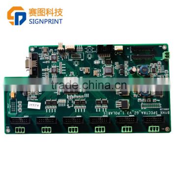 Print head control board for Gongzheng GZ3204AU polaris solvent inkjet printer