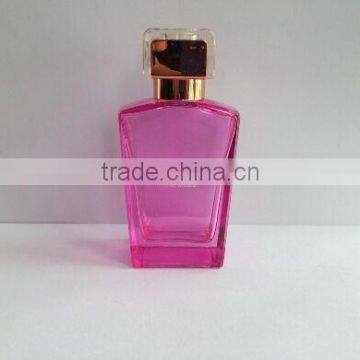 50ml Pink Colour Glass Perfume Bottle With photo-2