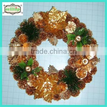 Fashion factory price flower wreath