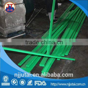 CNC Machining Green UHMWPE Tracking Guide Rail