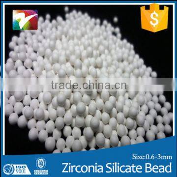 abrasive media ceramic 60-65% zirconia beads