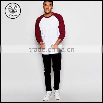 China Wholesale Cheap Price Long Sleeve Raglan T Shirt