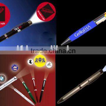 2015 new products advertising led projector pen logo light,promotional pens with projector, projector pen