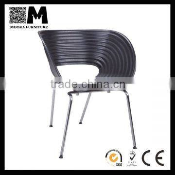 fashion stackable popular black restaurant chair