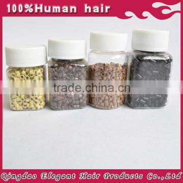 Alibaba hot selling hair extension silicon ring for hair