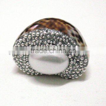 Conch ring,snail ring,shell ring RP0321