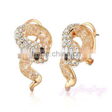 Wholesale golden design new 2016 latest gold earring designs for women